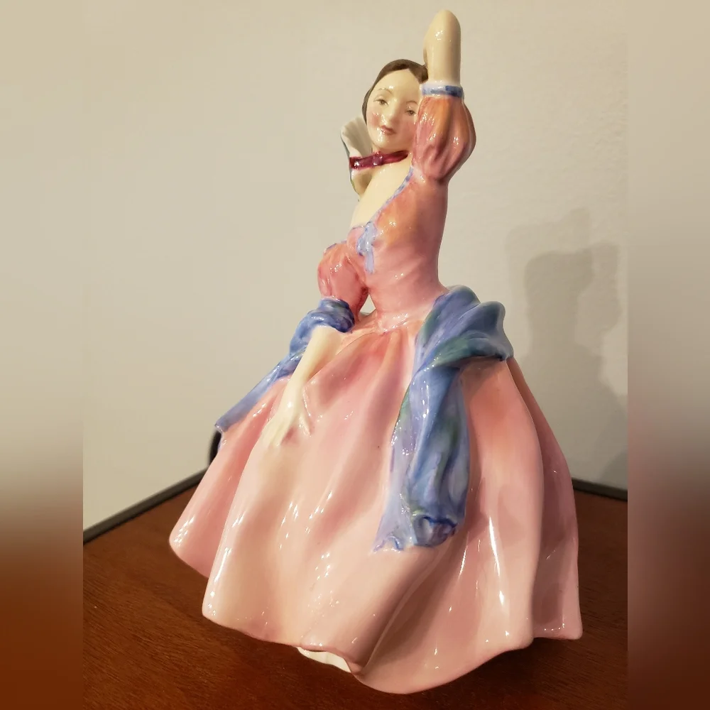 Vintage Royal Doulton Maytime Porcelain Figure - Picture 3 of 9